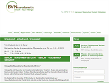 Tablet Screenshot of neurodermitis.net
