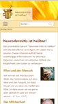 Mobile Screenshot of neurodermitis.ch